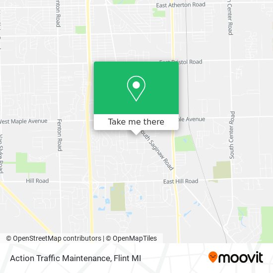 Action Traffic Maintenance map