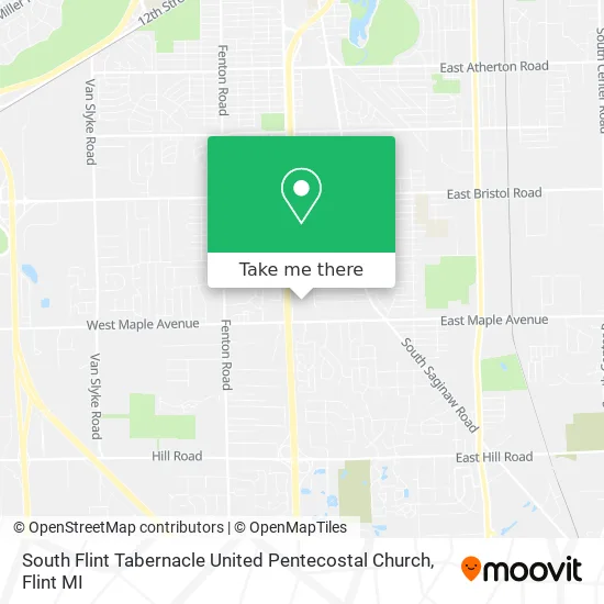 South Flint Tabernacle United Pentecostal Church map