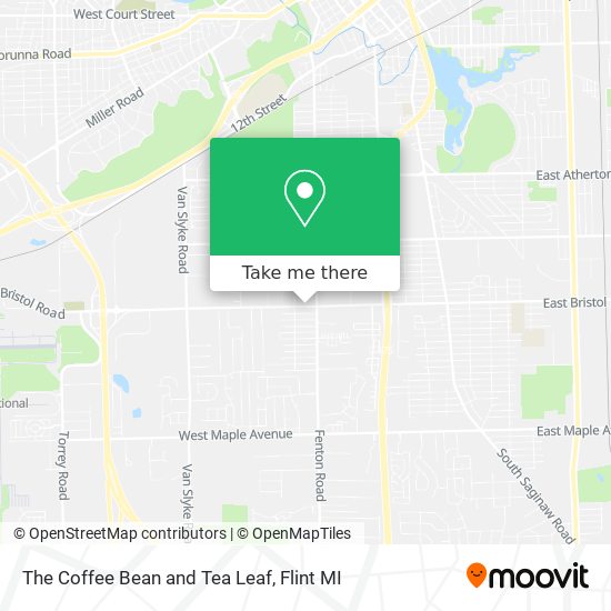 Mapa de The Coffee Bean and Tea Leaf