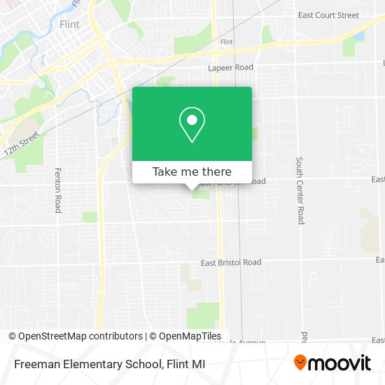 Mapa de Freeman Elementary School