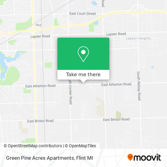 Mapa de Green Pine Acres Apartments