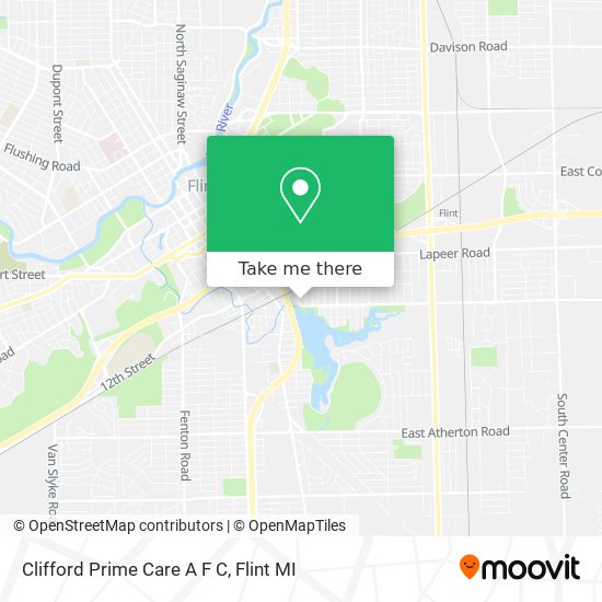 Clifford Prime Care A F C map