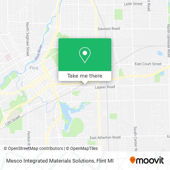 Mesco Integrated Materials Solutions map
