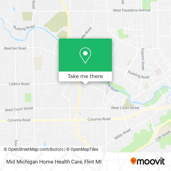 Mapa de Mid Michigan Home Health Care