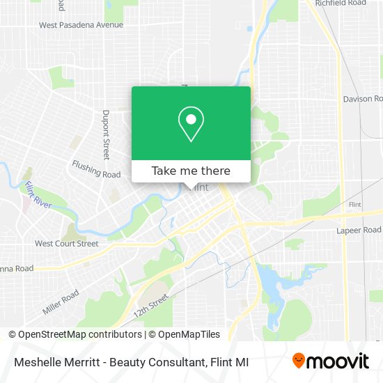 Meshelle Merritt - Beauty Consultant map