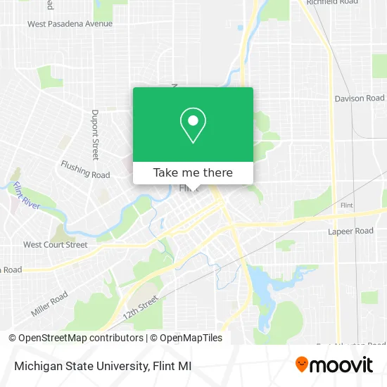 Michigan State University map