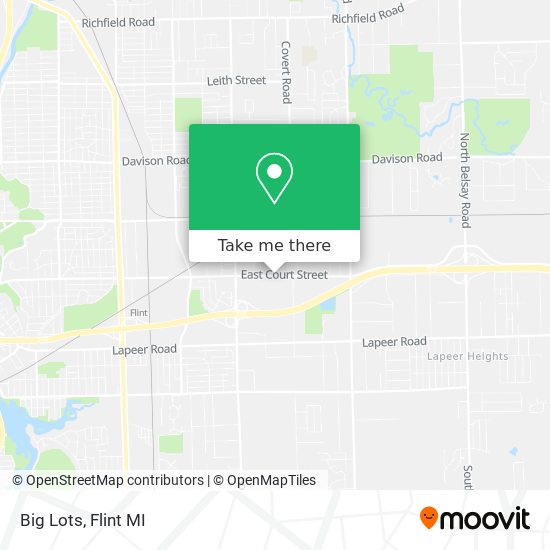 Big Lots map