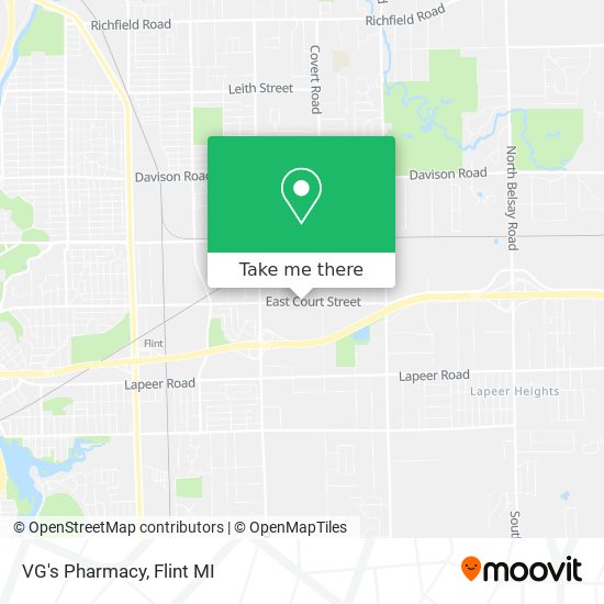 Mapa de VG's Pharmacy