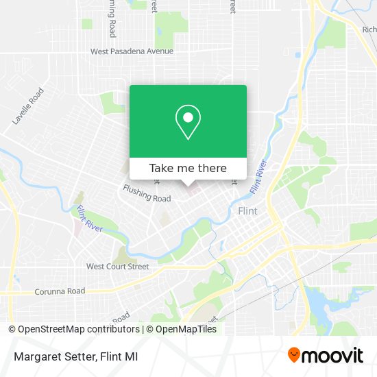 Mapa de Margaret Setter