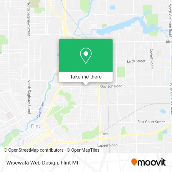 Wisewala Web Design map