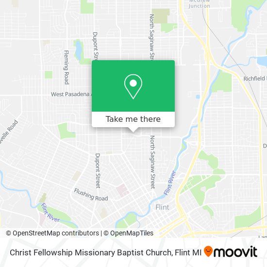 Christ Fellowship Missionary Baptist Church map