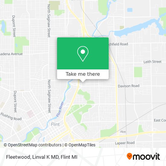 Fleetwood, Linval K MD map