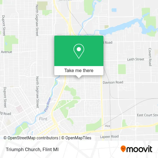 Triumph Church map
