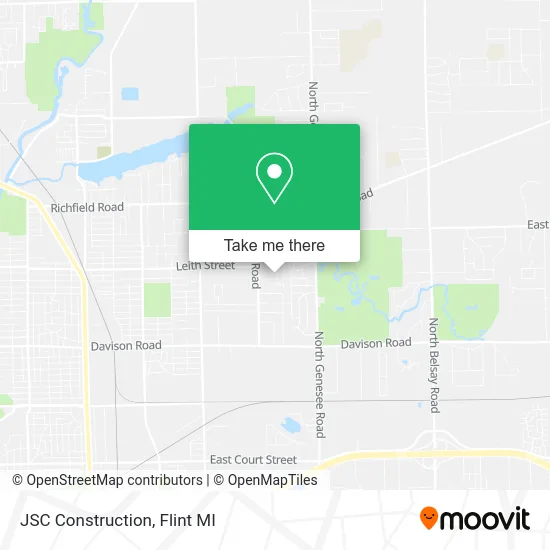 JSC Construction map
