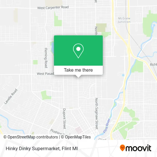 Hinky Dinky Supermarket map