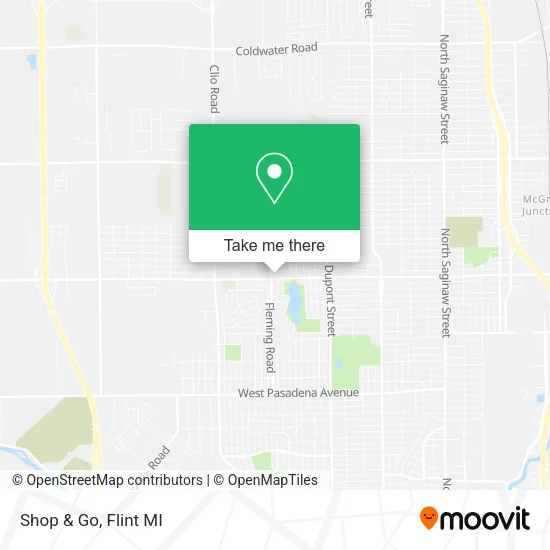 Shop & Go map