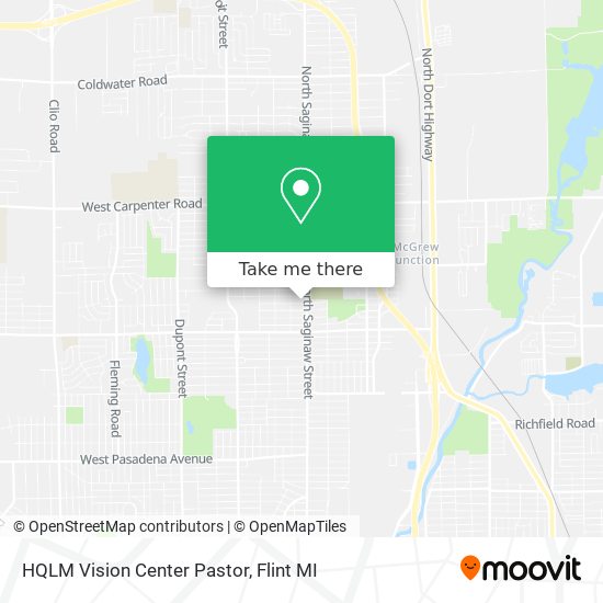 HQLM Vision Center Pastor map