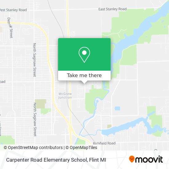Mapa de Carpenter Road Elementary School