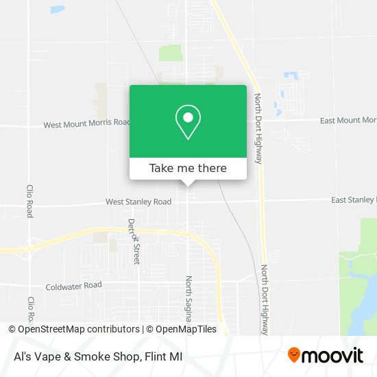 Al's Vape & Smoke Shop map