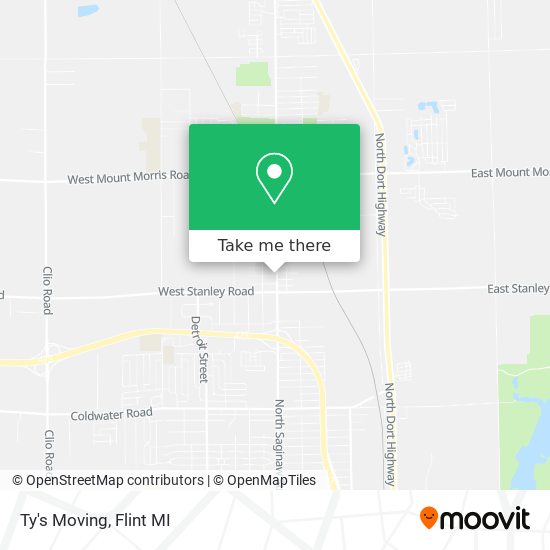 Mapa de Ty's Moving