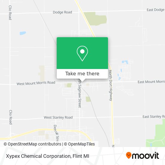 Mapa de Xypex Chemical Corporation