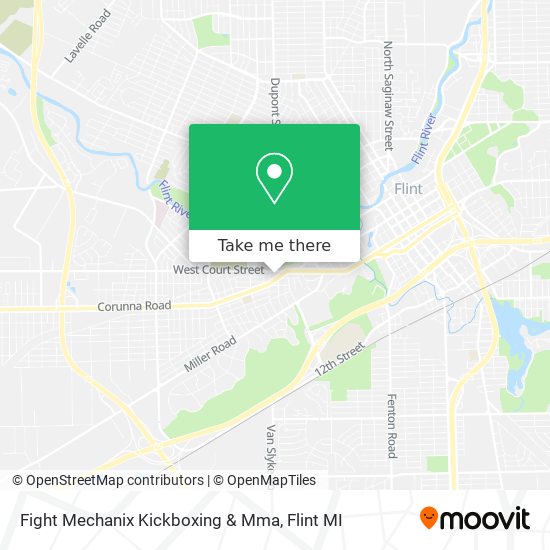 Mapa de Fight Mechanix Kickboxing & Mma