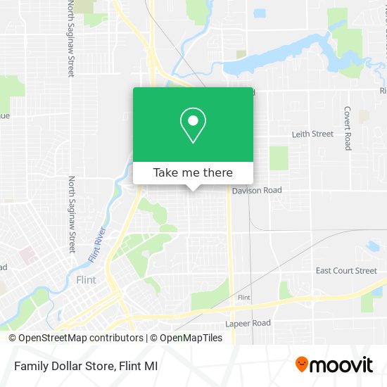 Family Dollar Store map