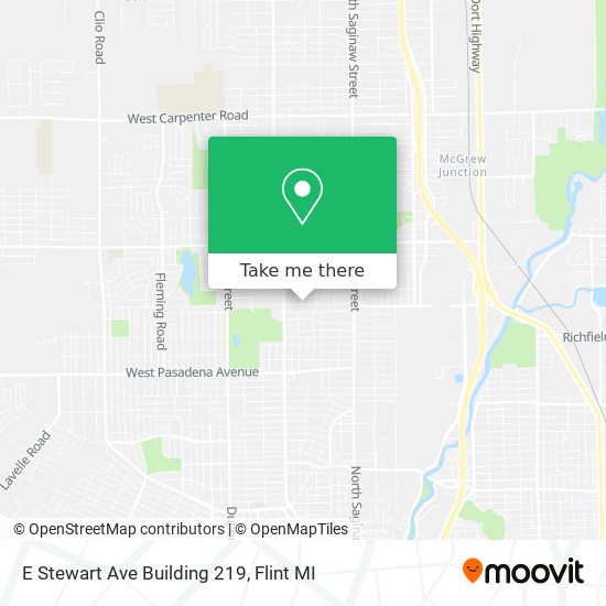 E Stewart Ave Building 219 map