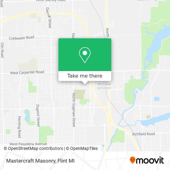 Mastercraft Masonry map