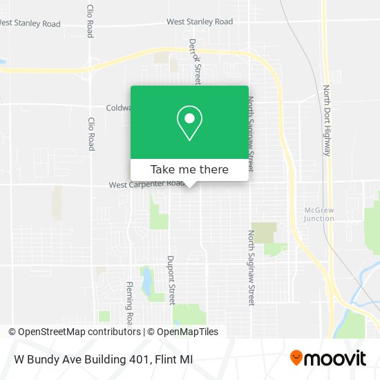 W Bundy Ave Building 401 map