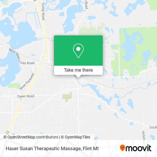 Hauer Susan Therapeutic Massage map