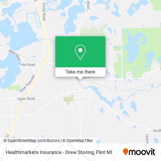 Mapa de Healthmarkets Insurance - Drew Storing