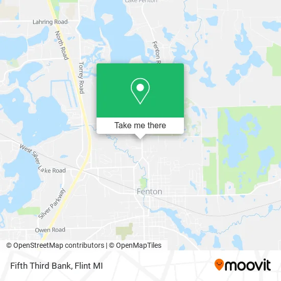 Fifth Third Bank map