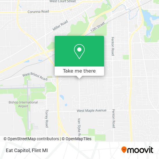 Eat Capitol map