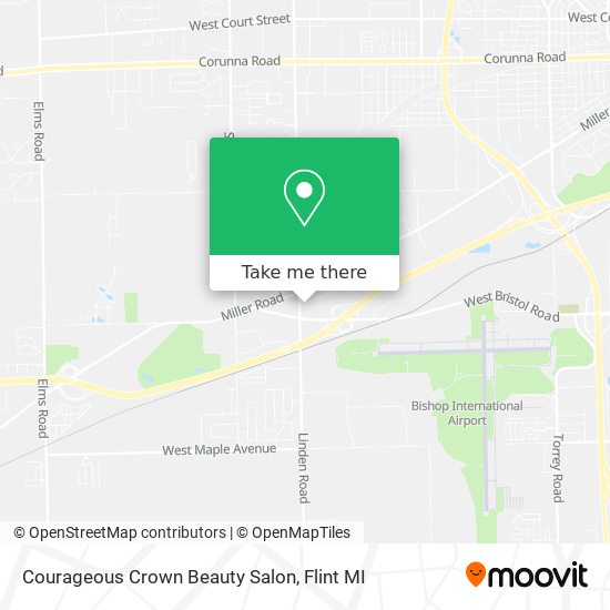 Courageous Crown Beauty Salon map