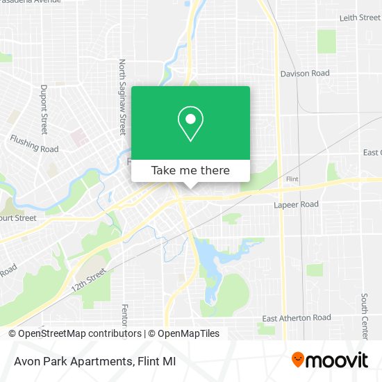 Avon Park Apartments map