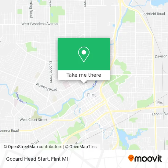 Gccard Head Start map