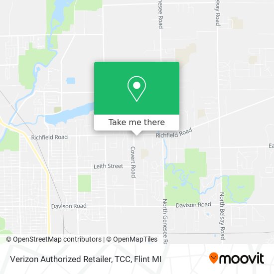 Verizon Authorized Retailer, TCC map