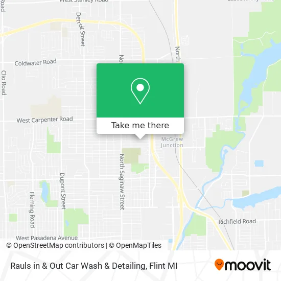 Rauls in & Out Car Wash & Detailing map