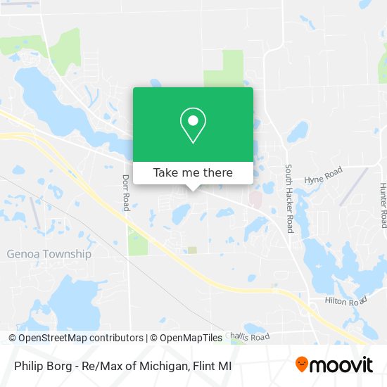 Mapa de Philip Borg - Re / Max of Michigan