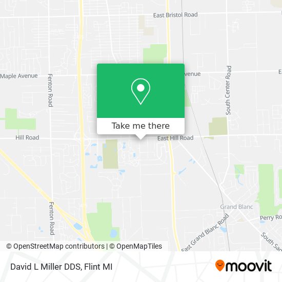 David L Miller DDS map