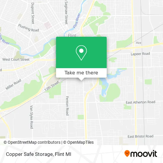 Copper Safe Storage map