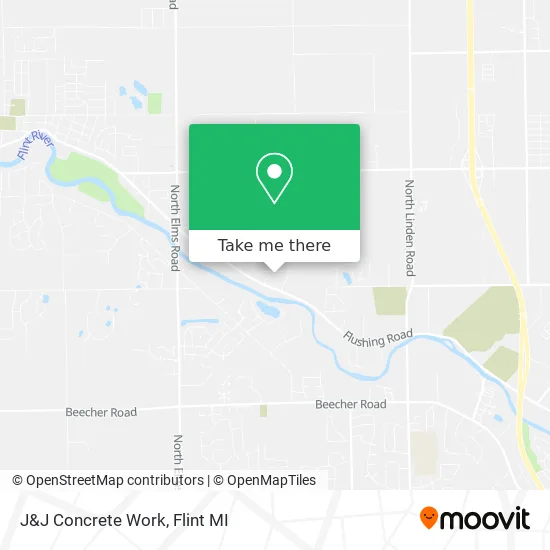 J&J Concrete Work map