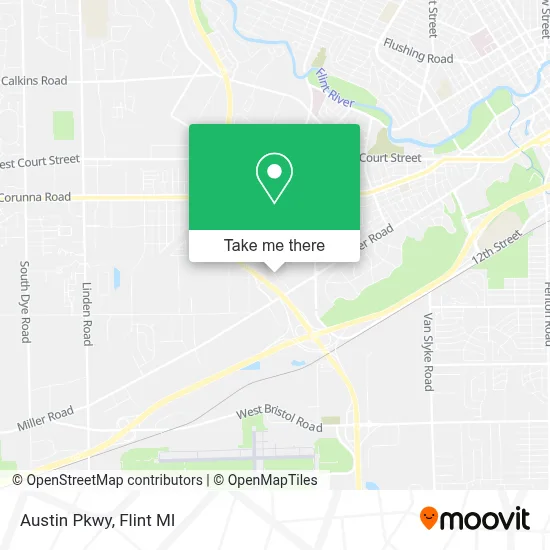 Austin Pkwy map