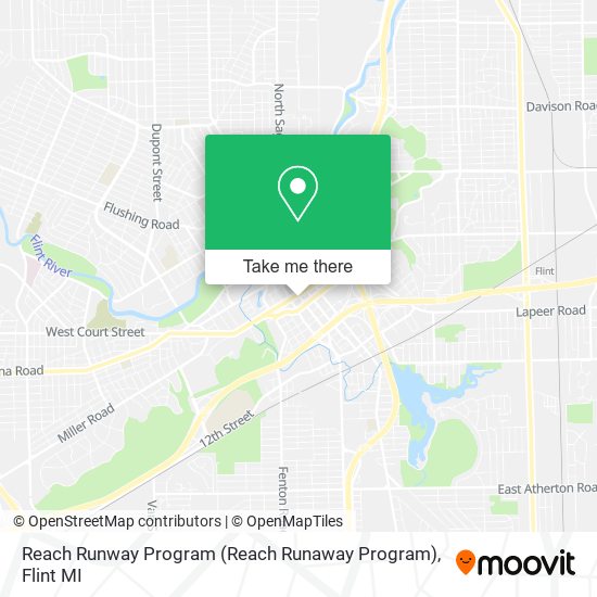 Mapa de Reach Runway Program (Reach Runaway Program)