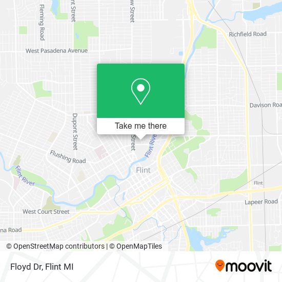 Floyd Dr map