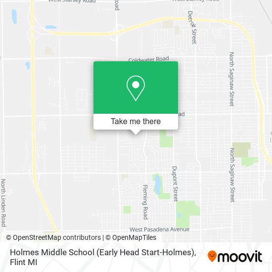 Holmes Middle School (Early Head Start-Holmes) map