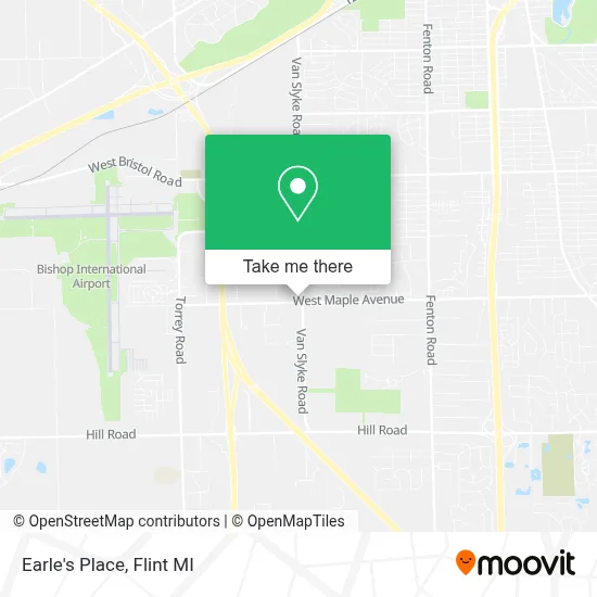 Earle's Place map