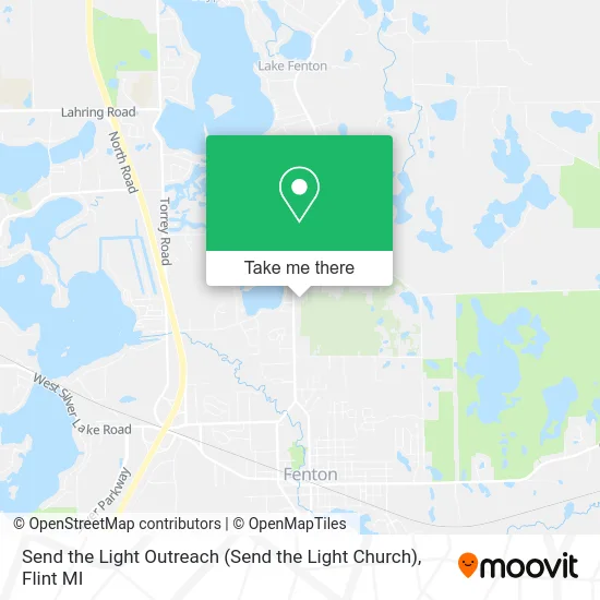 Send the Light Outreach map