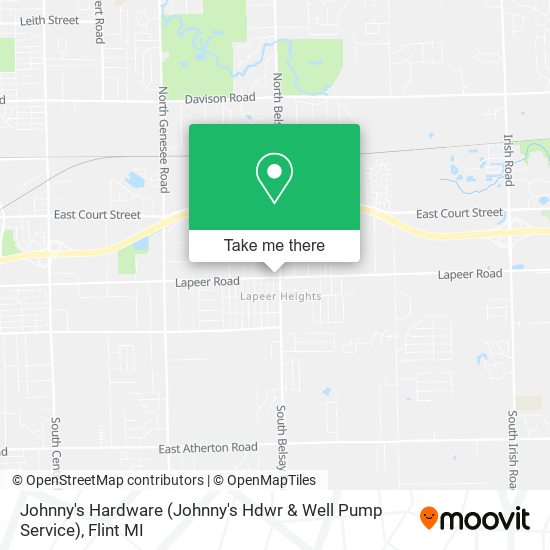 Mapa de Johnny's Hardware (Johnny's Hdwr & Well Pump Service)